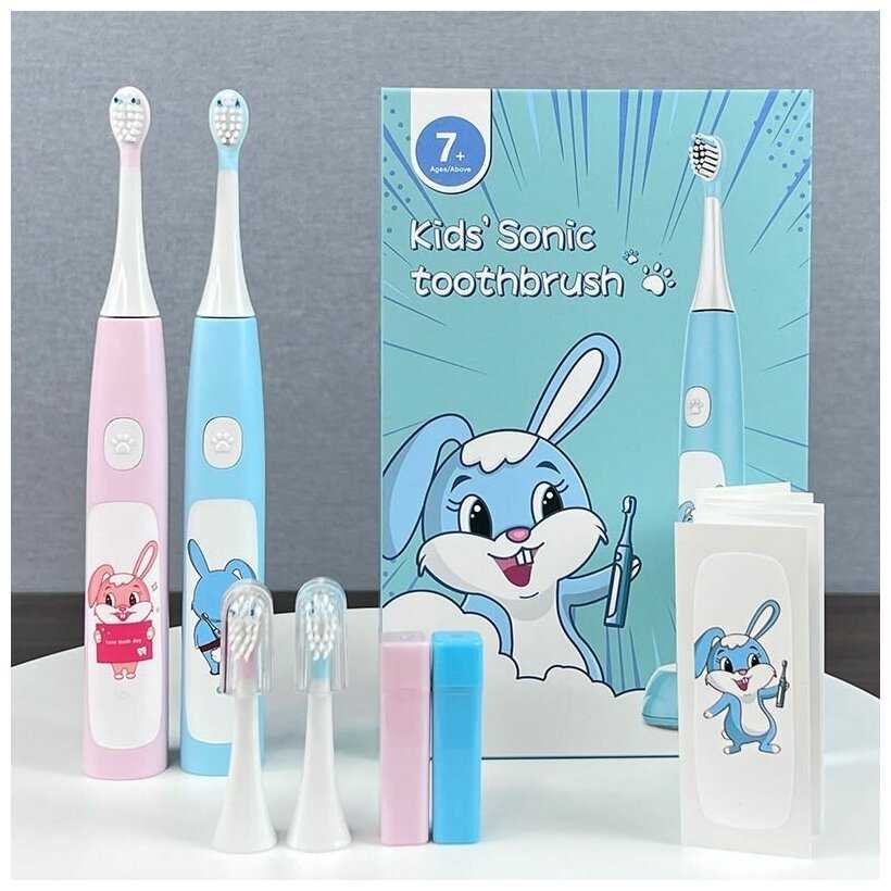 Детская ультразвуковая щетка SOUNESS Electric toothbrush фотография 12