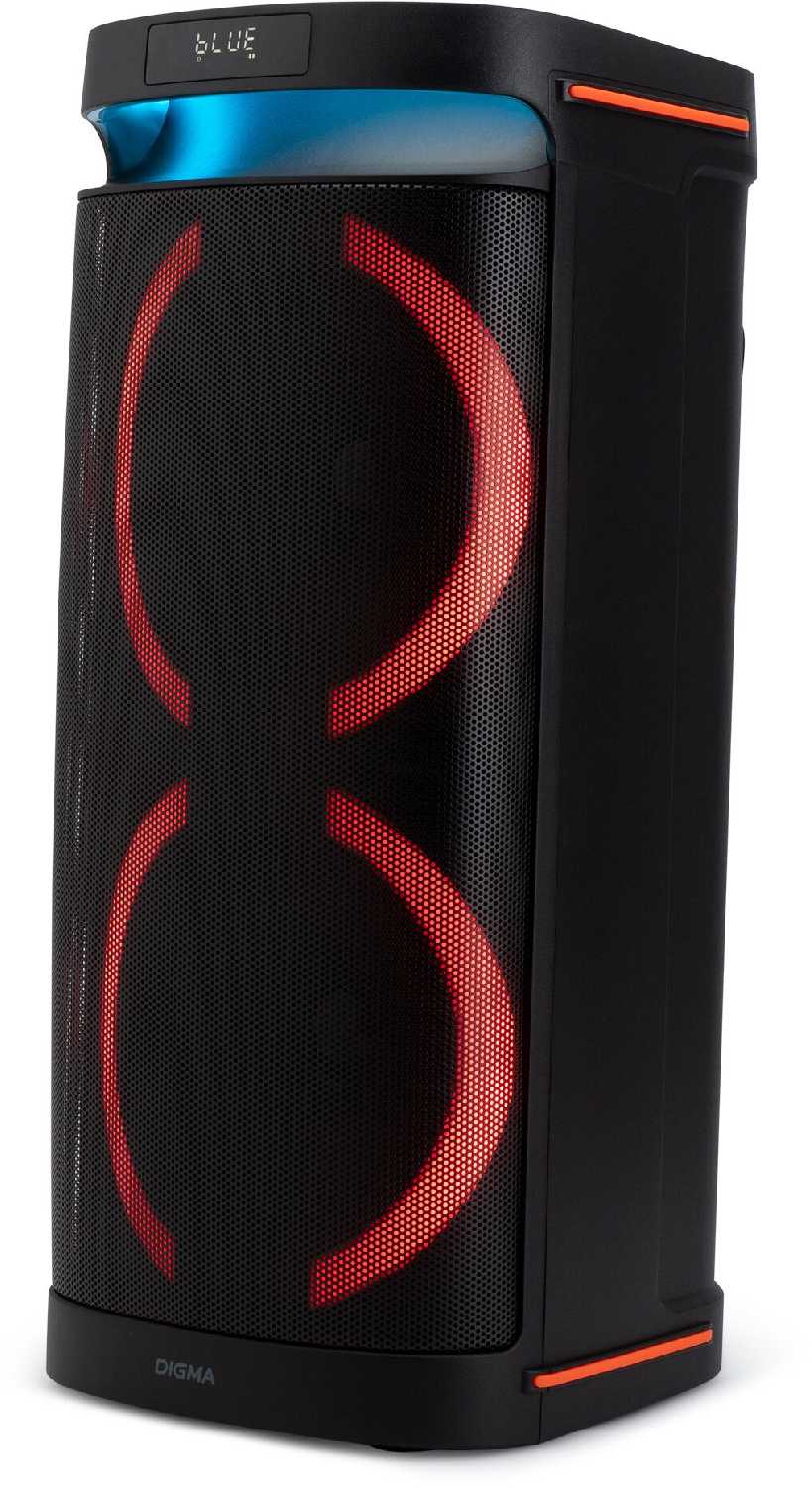Минисистема Digma D-MC1750 60Вт FM USB BT micro SD фотография 3