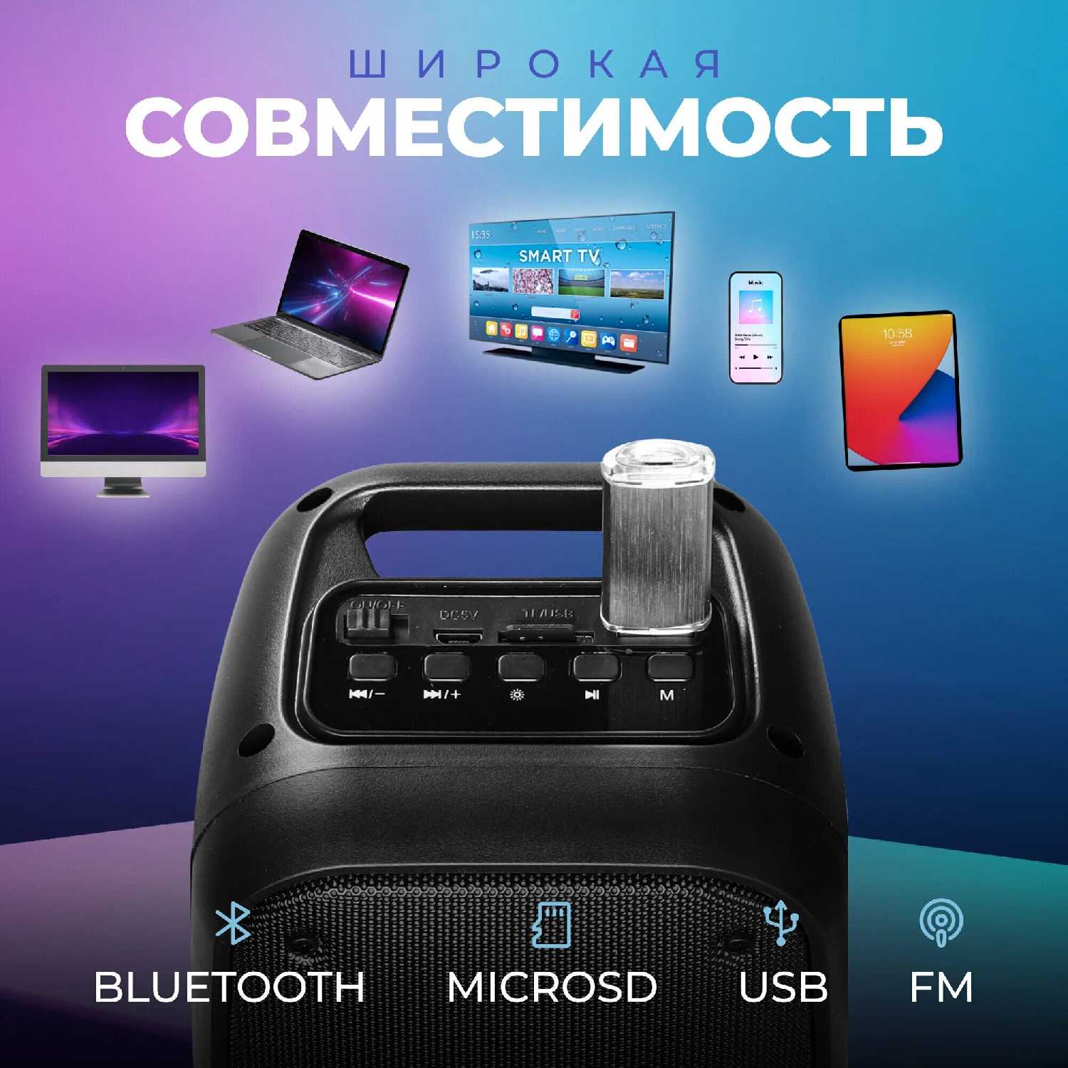 Портативная аудиосистема Smartbuy BLOOM 3 фотография 3