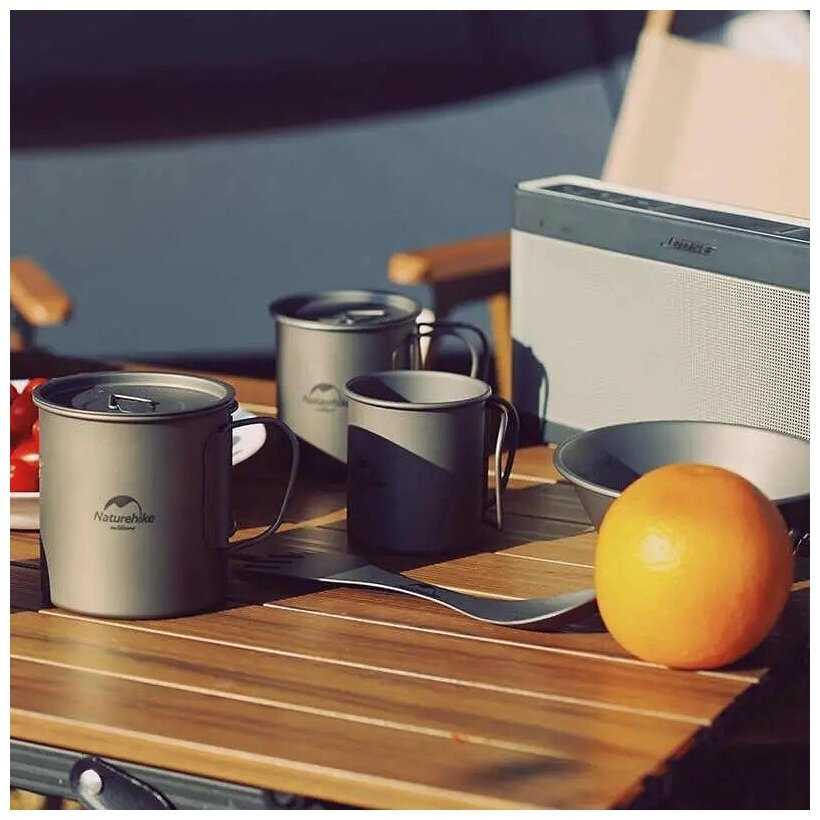 Кружка Naturehike 20Cj Titanium Cup фотография 2
