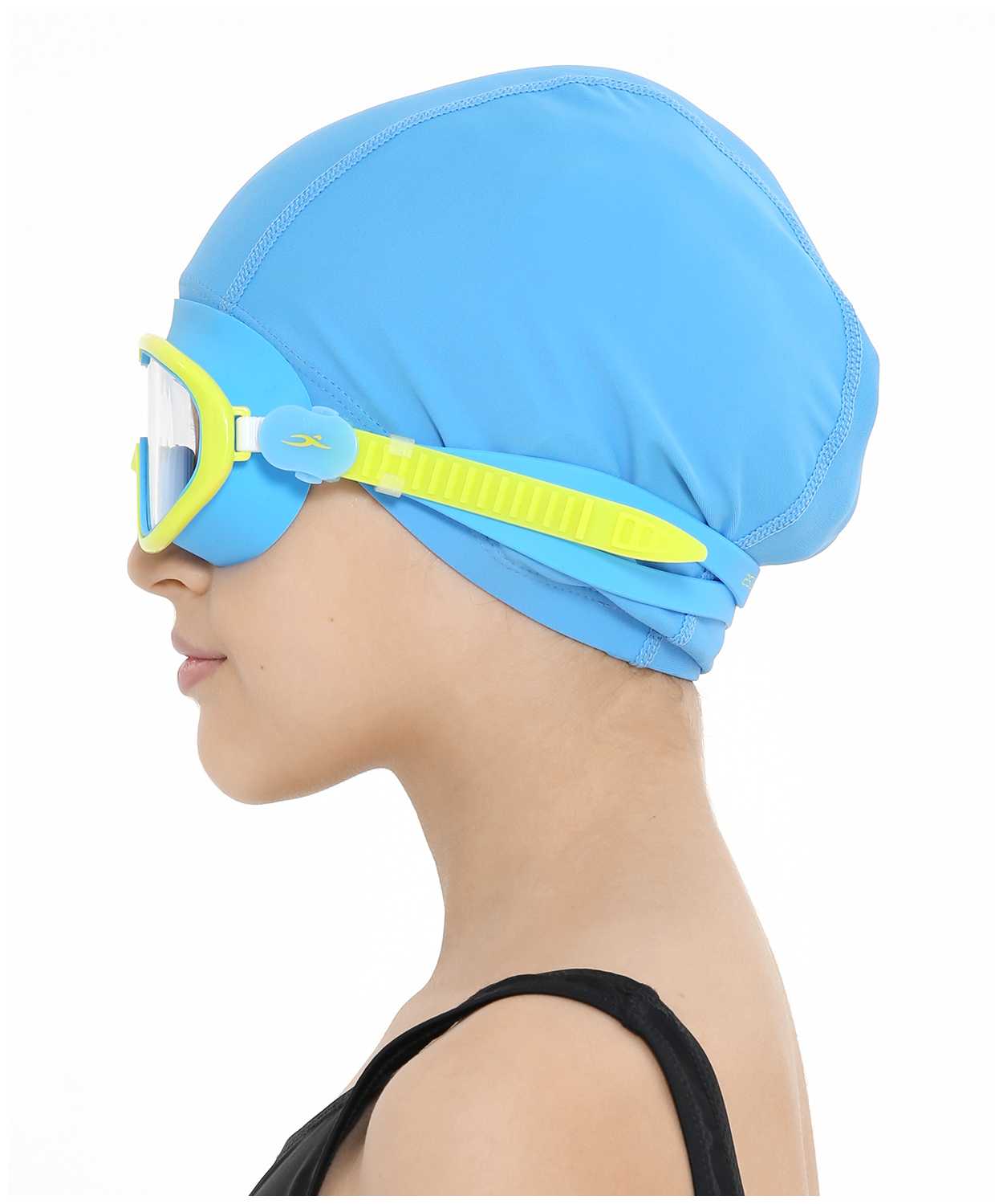 Очки-маска для плавания 25DEGREES Hyper Blue/Lime 25D21018, детский фотография 7