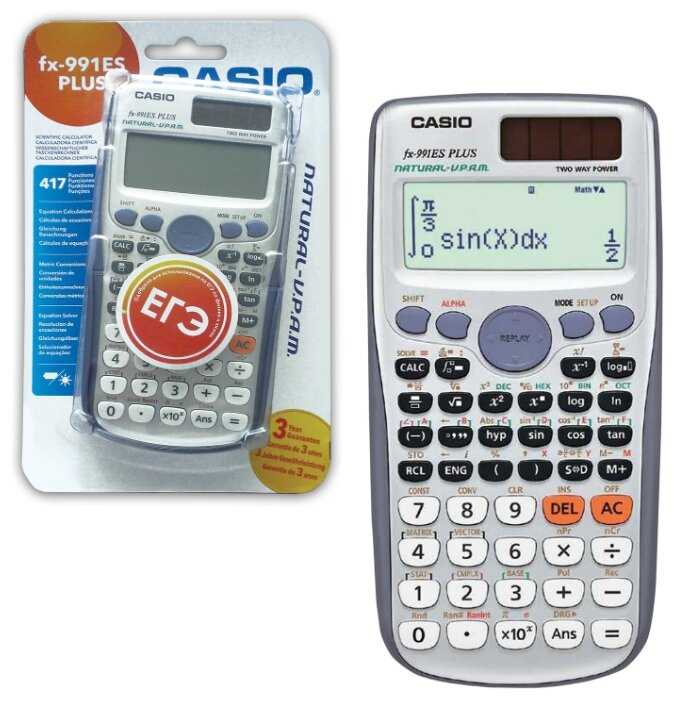 Калькулятор научный CASIO FX-991ES PLUS фотография 1