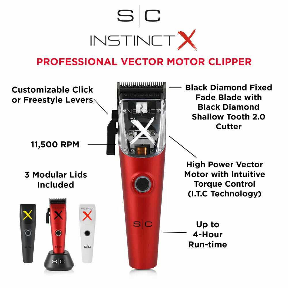 Машинка для стрижки STYLECRAFT INSTINCT X (VECTOR) фотография 3
