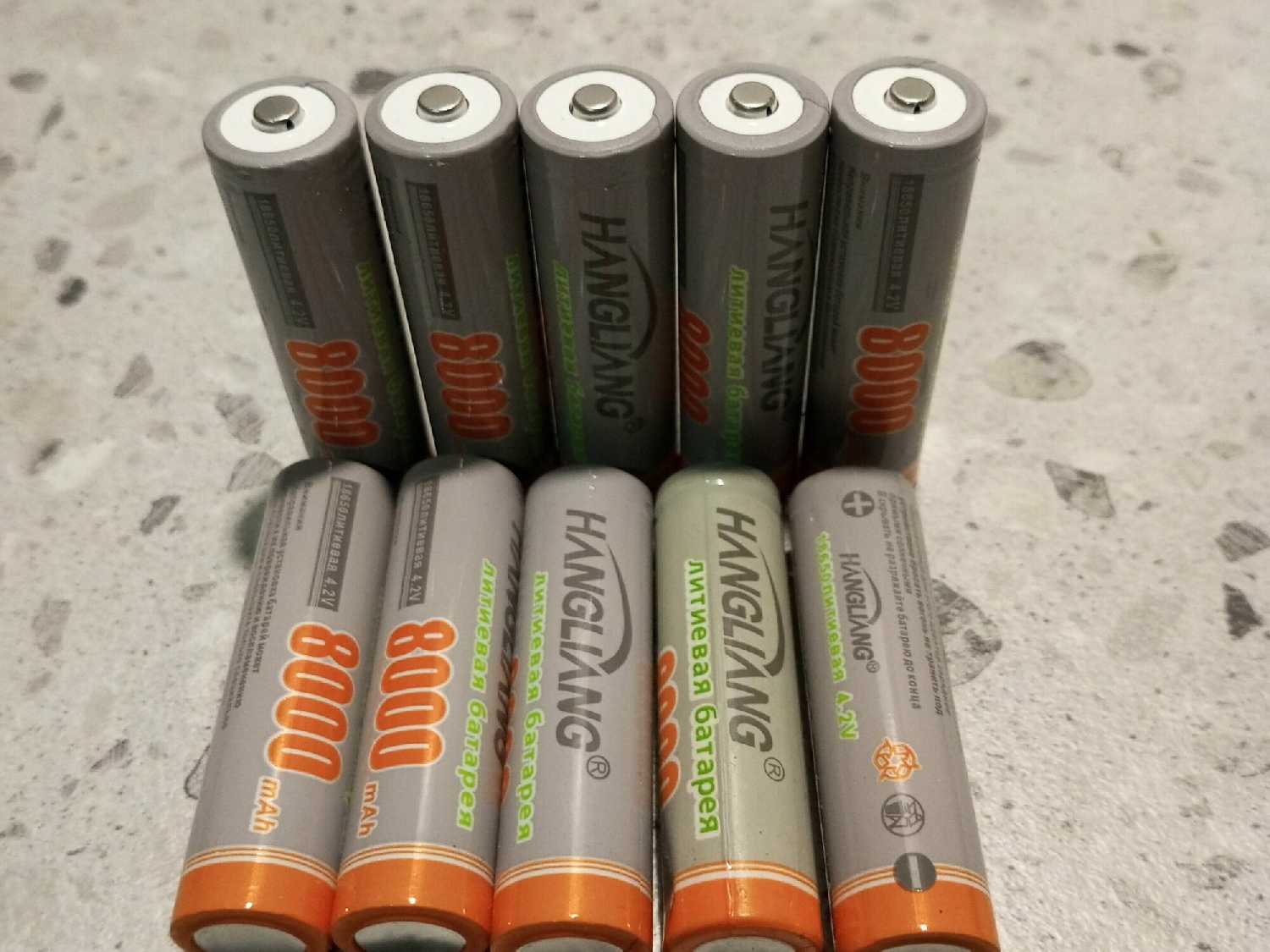 Универсальный аккумулятор Hangliang 18650 (8000mAh) фотография 12