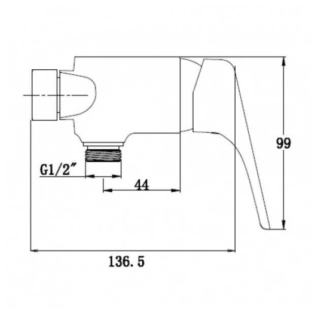 Душевой гарнитур KAISER Eco 00077, фотография 1