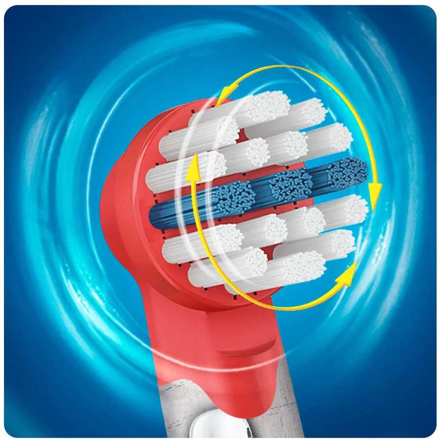 Насадки для детских зубных щеток Oral-B Cars (4 шт.) фотография 3