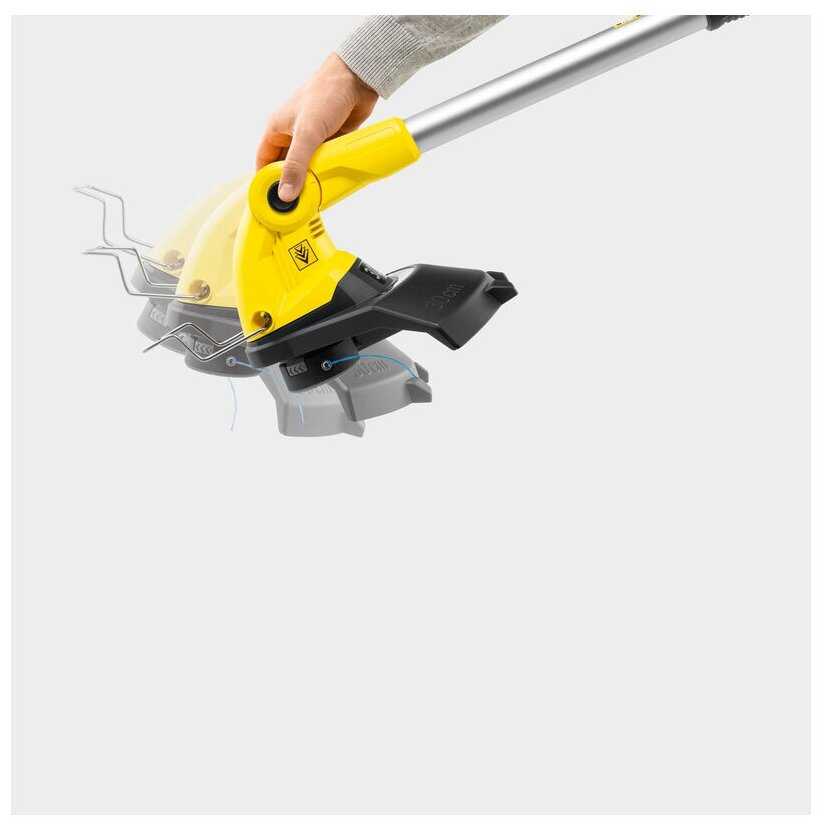 Триммер электрический KARCHER LTR 18-30 Battery Set фотография 4