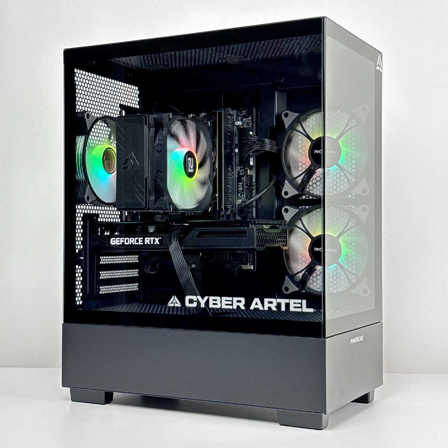 Игровой компьютер CYBER ARTEL Intel Core i5-12400f, GeForce RTX3050 8GB, RAM 32GB, SSD 1000GB фотография 14