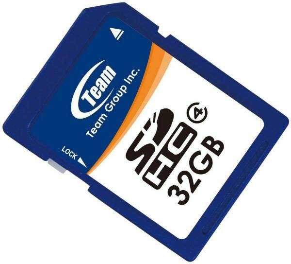 Карта памяти Team SDHC 32GB class 4 фотография 7