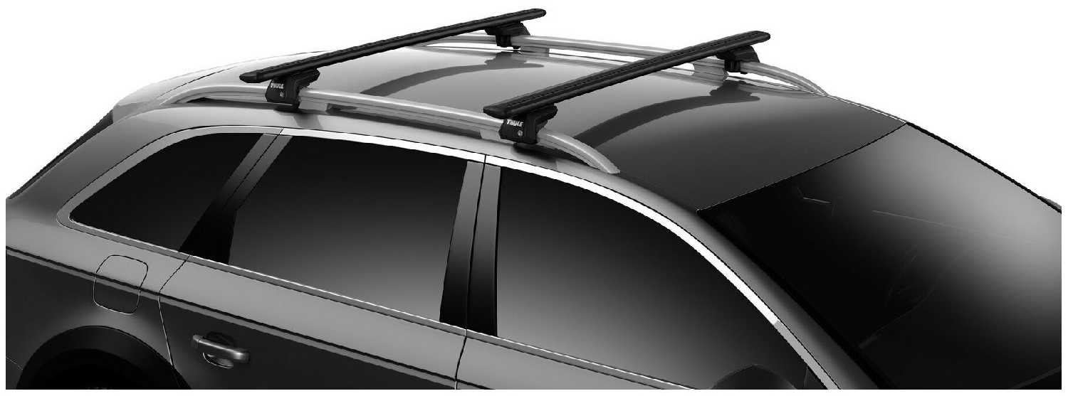 Комплект дуг Thule WingBar Evo черного цвета 150 см, 2шт. фотография 1