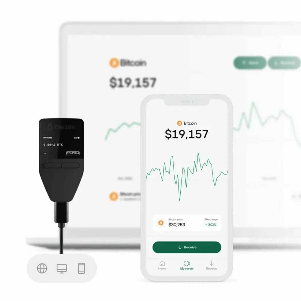 Чехол Glove For Trezor Model T фотография 5