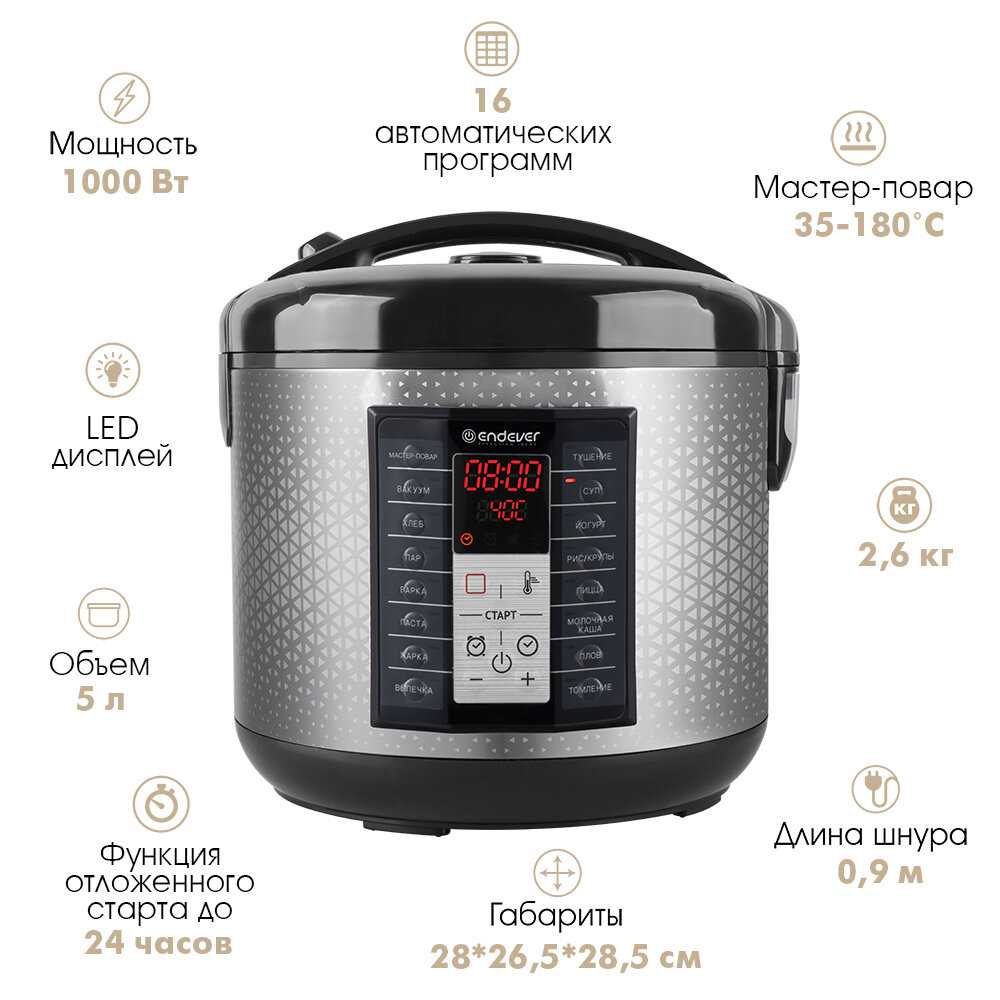 Мультиварка Endever VITA-122 фотография 1
