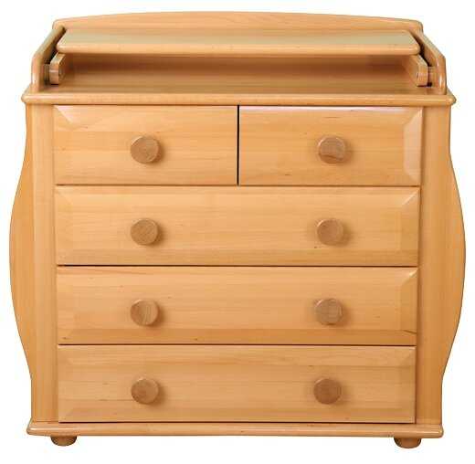 Пеленальный комод ЛЕЛЬ (Кубаньлесстрой) БИ 36 с откидным пеленальным столиком фотография 3