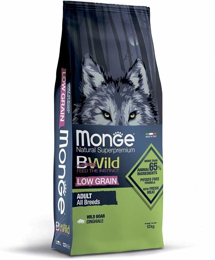 Корм для собак Monge BWILD Feed the Instinct Low Grain фотография 19