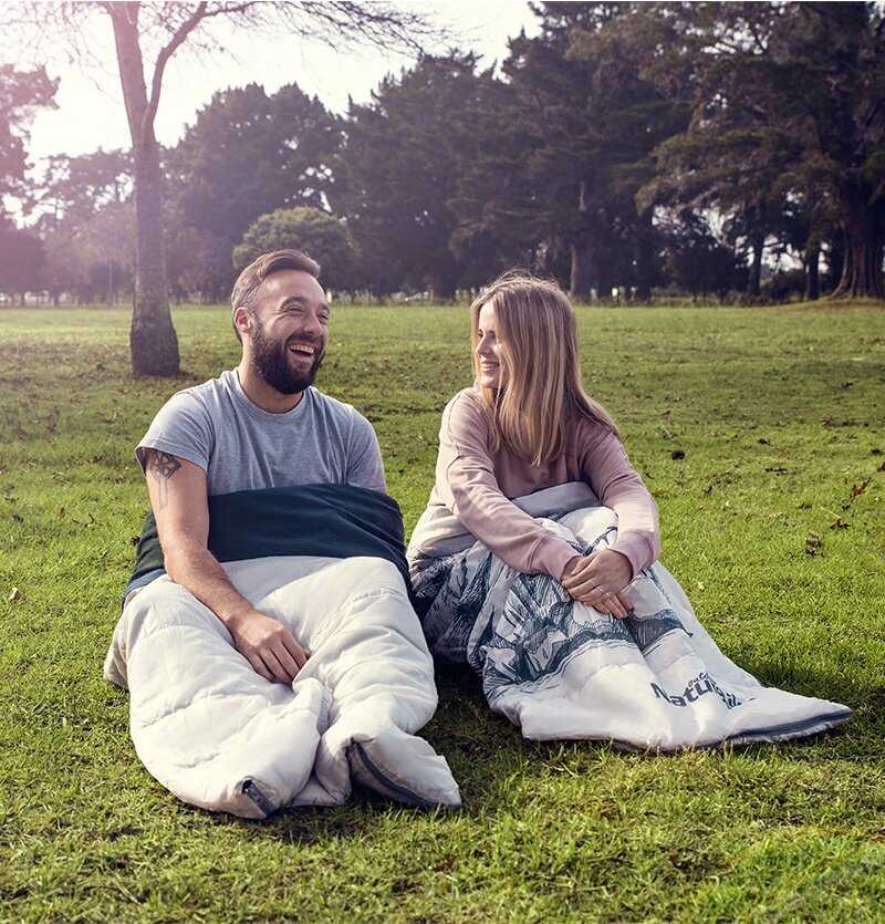 Спальный мешок Naturehike Double sleeping bag pattern with pillow (NH21MSD06) фотография 19