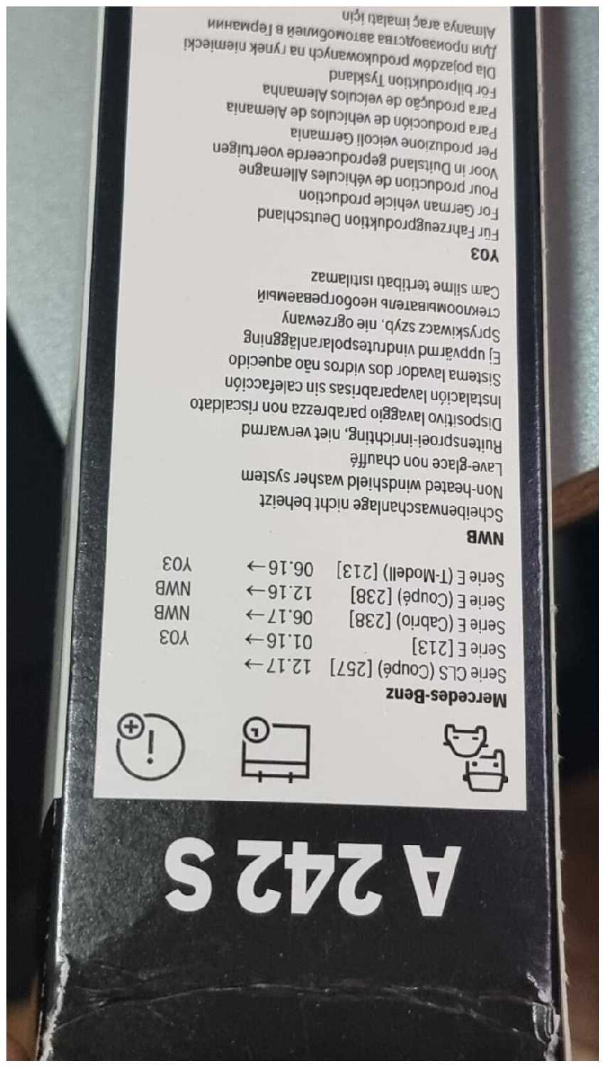 Щетка стеклоочистителя бескаркасная Bosch Aerotwin A242S, 2 шт. фотография 8
