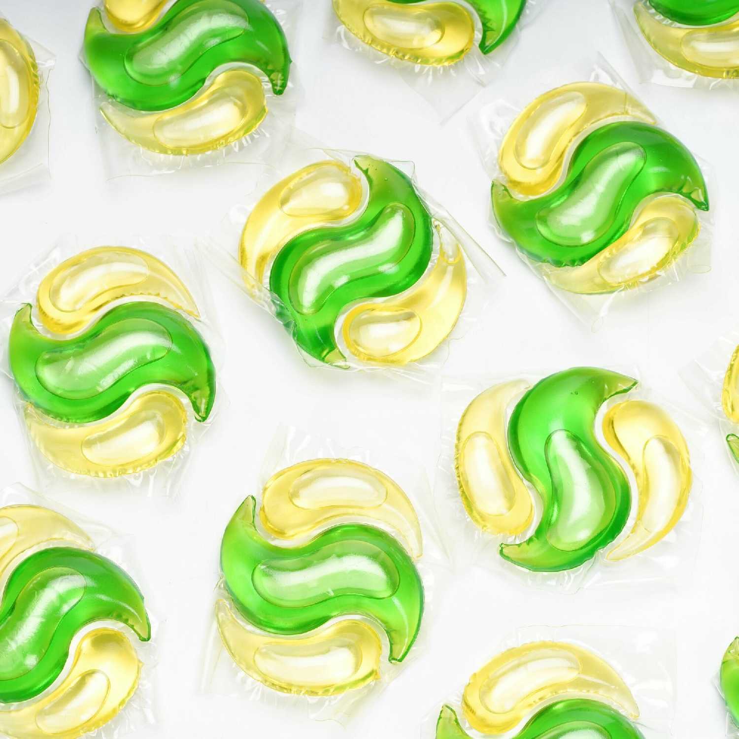 Биоразлагаемые концентрированные гипоаллергенные капсулы для стирки SYNERGETIC COLOR фотография 18