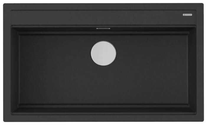 Врезная кухонная мойка OMOIKIRI Kitagawa 86-LB, 51х86см, керамика фотография 1