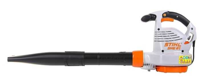 Электрическая воздуходувка-пылесос STIHL SHE 81 фотография 2
