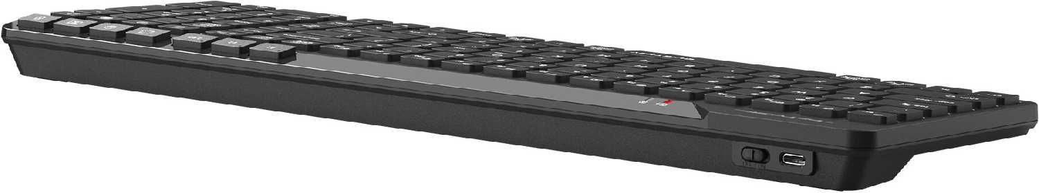 Клавиатура A4Tech Fstyler FBK27C AS беспроводная BT/Radio slim Multimedia (FBK27C AS) фотография 3