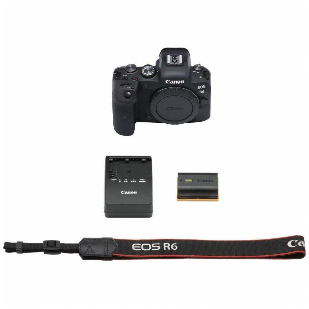 Фотоаппарат Canon EOS R6 Body + Mount Adapter EF-EOS R фотография 5