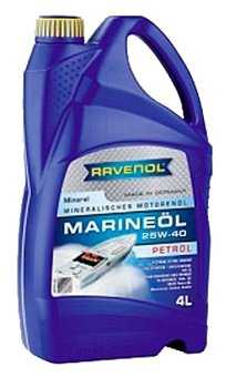 Минеральное моторное масло RAVENOL Marineoil Petrol 25W-40 Mineral фотография 7