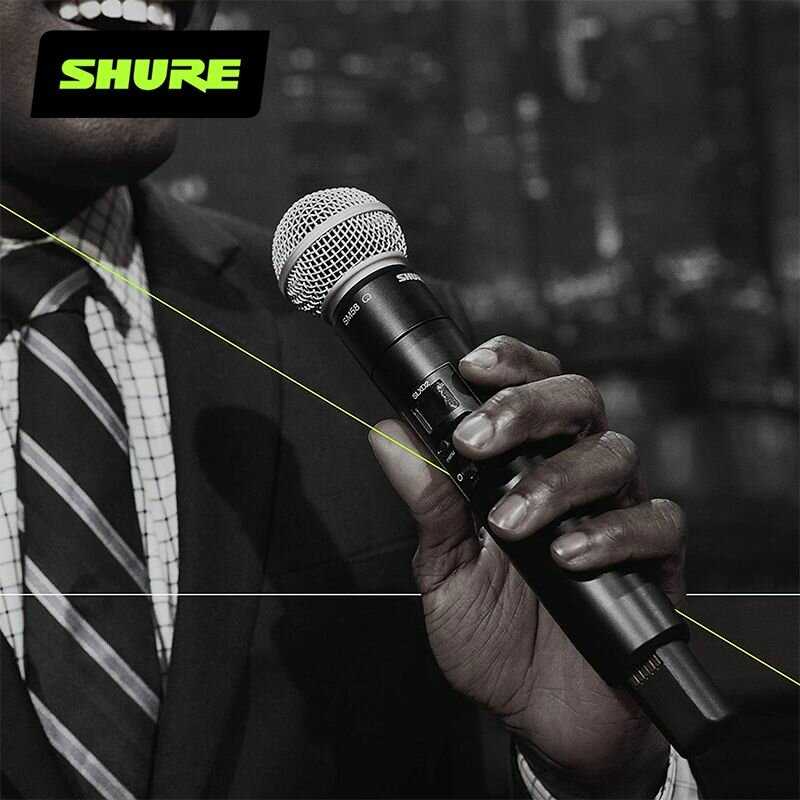 Профессиональный беспроводной динамический микрофон Shure SLXD24-BETA58A (1 перетащите 1) фотография 15
