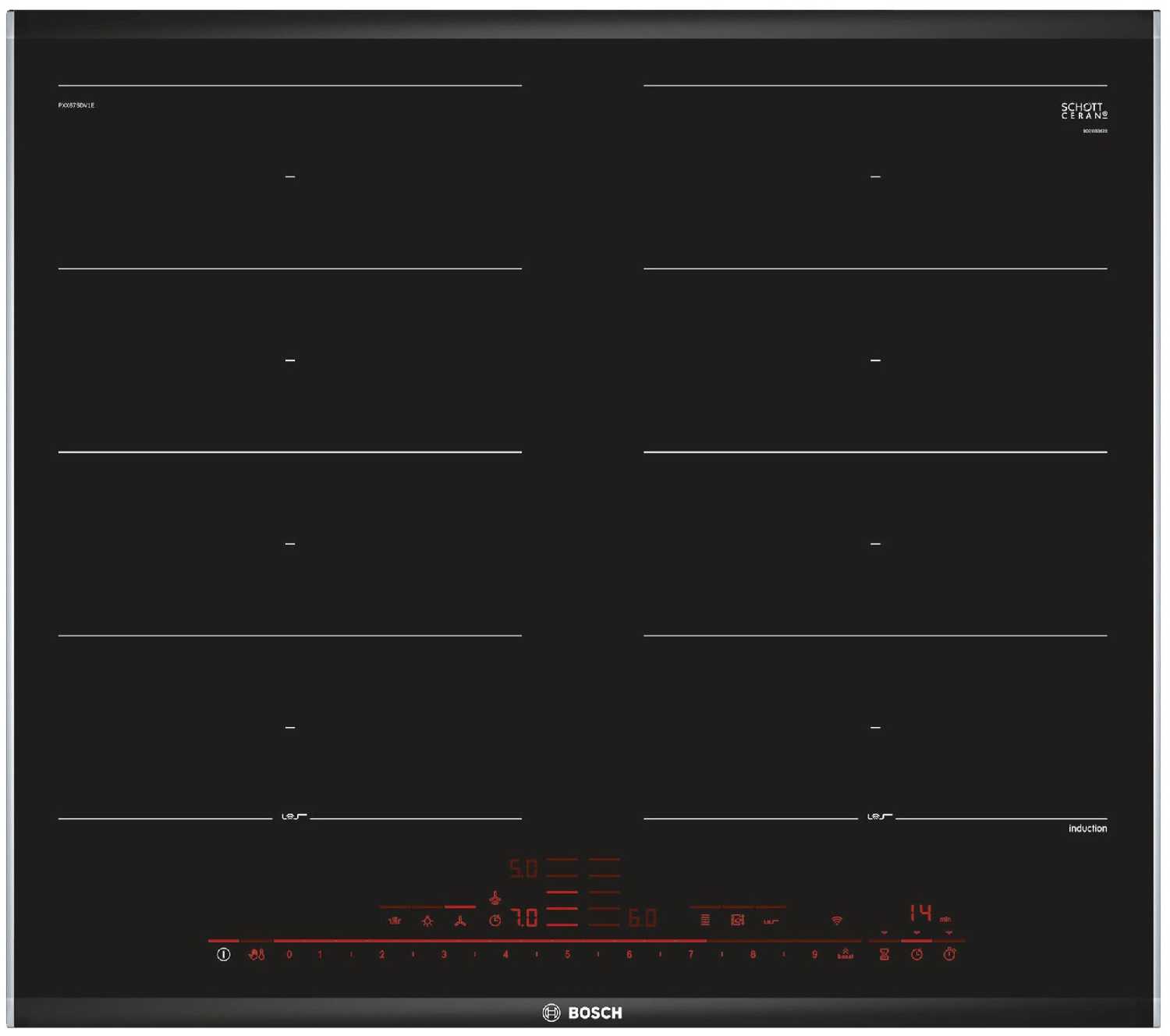 Варочная панель BOSCH PXX675DV1E