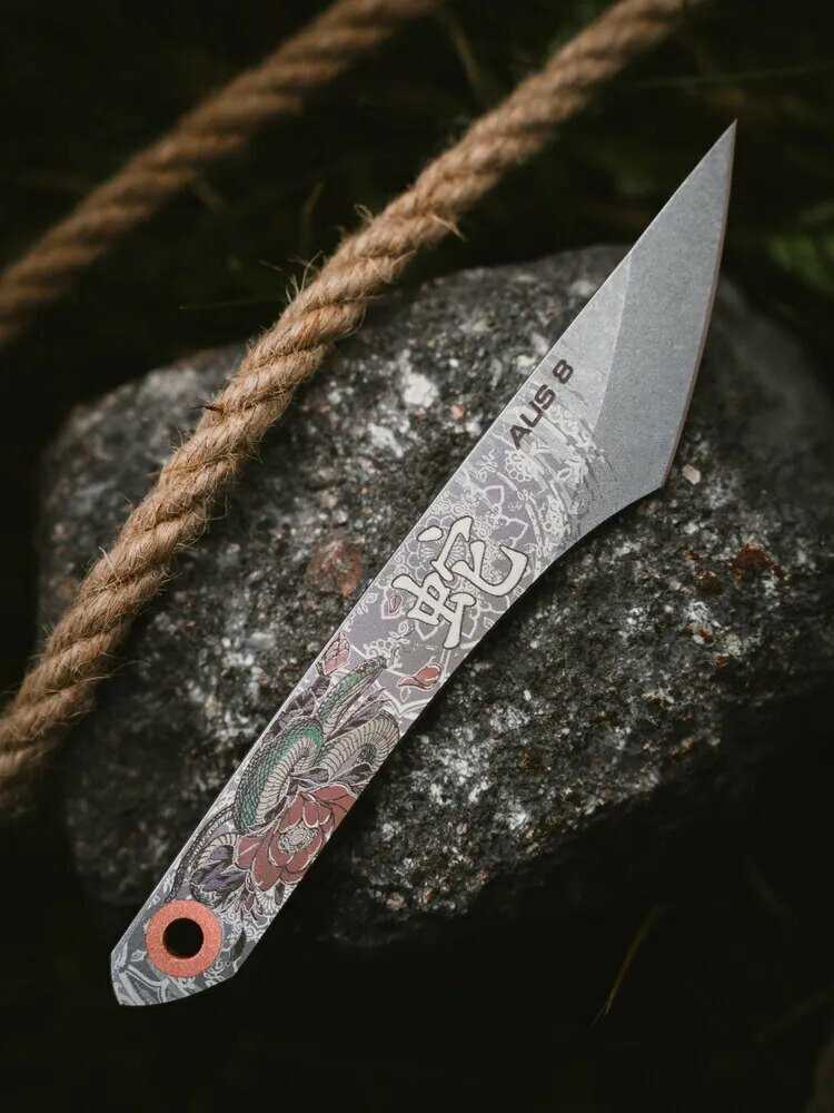 Нож NC Custom Koi Snake (NCC062YR-SN-SW/GR) фотография 1