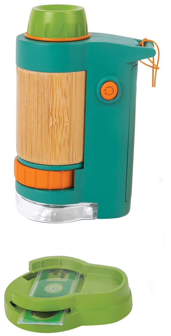 Игрушечный детский микроскоп