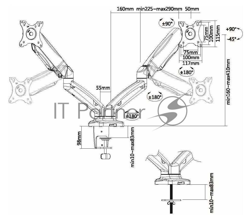Крепление UltraMounts UM705 фотография 9