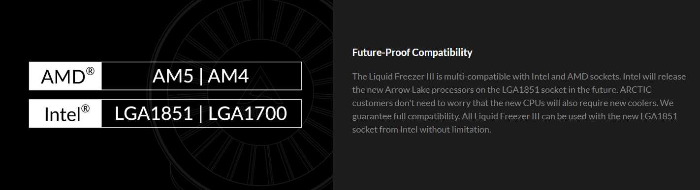 Система водяного охлаждения Arctic Liquid Freezer III 240 A-RGB фотография 17