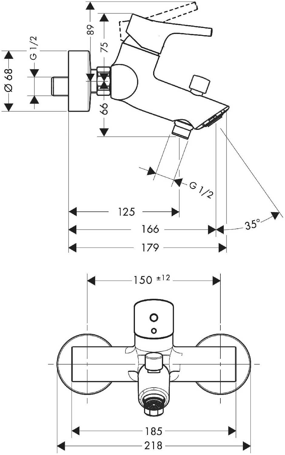 Смеситель Hansgrohe 72400 фотография 5