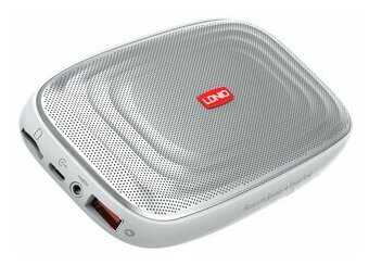 2в1 Портативная акустика + внешний аккумулятор 5000mAh LDNIO BTS11 серебро