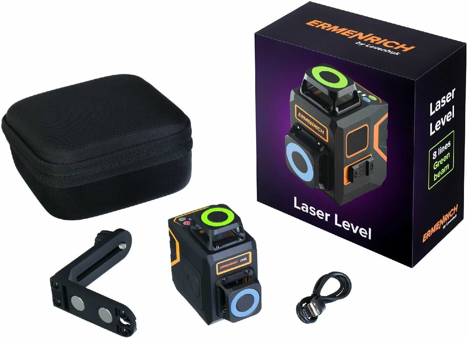 Лазерный уровень Ermenrich LV40 PRO фотография 6