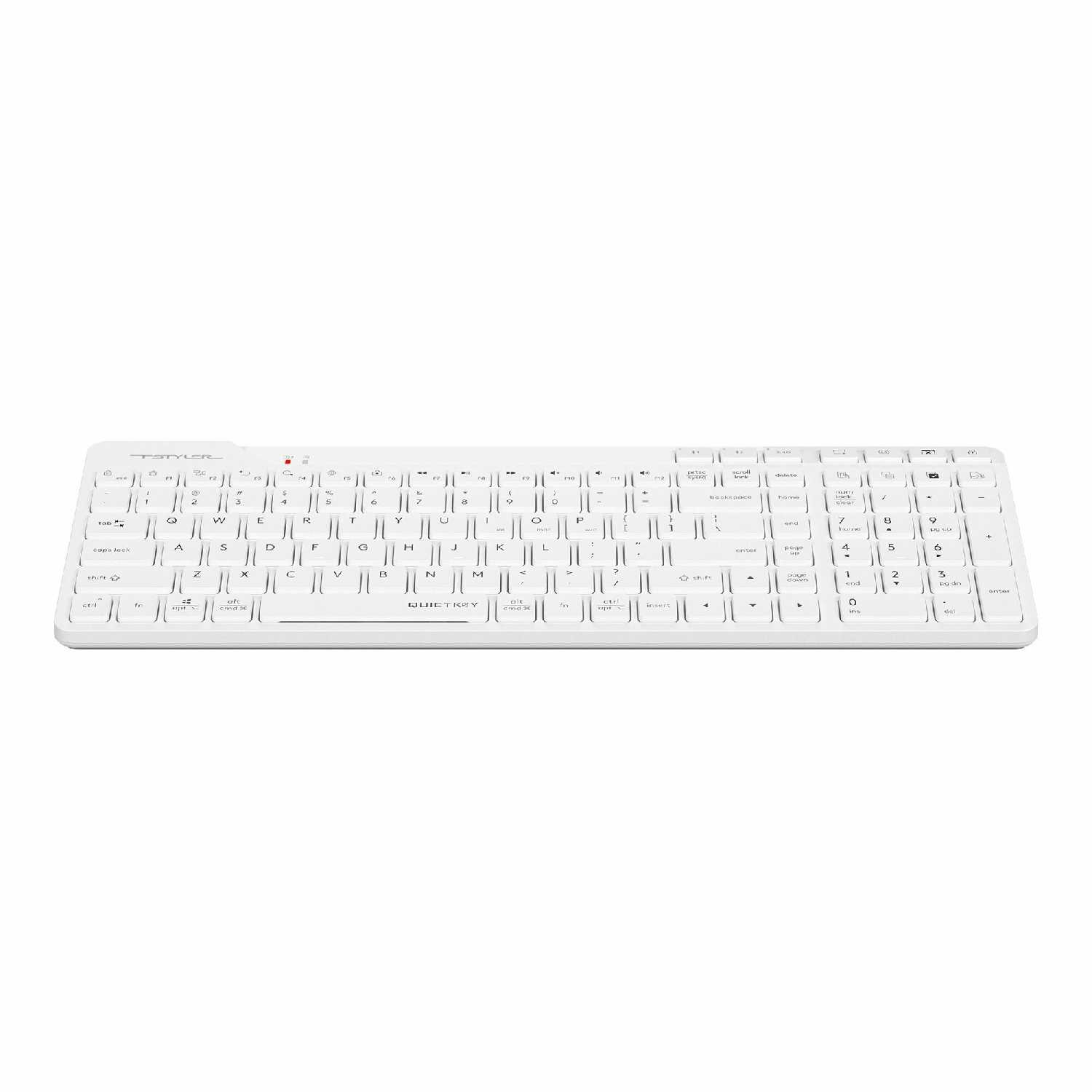 Клавиатура A4Tech Fstyler FBK27C AS беспроводная BT/Radio slim Multimedia (FBK27C AS) фотография 18