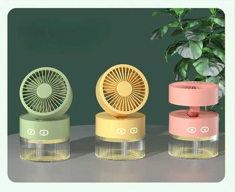 Настольный вентилятор Aroma (аромадиффузор беспроводной) фотография 12