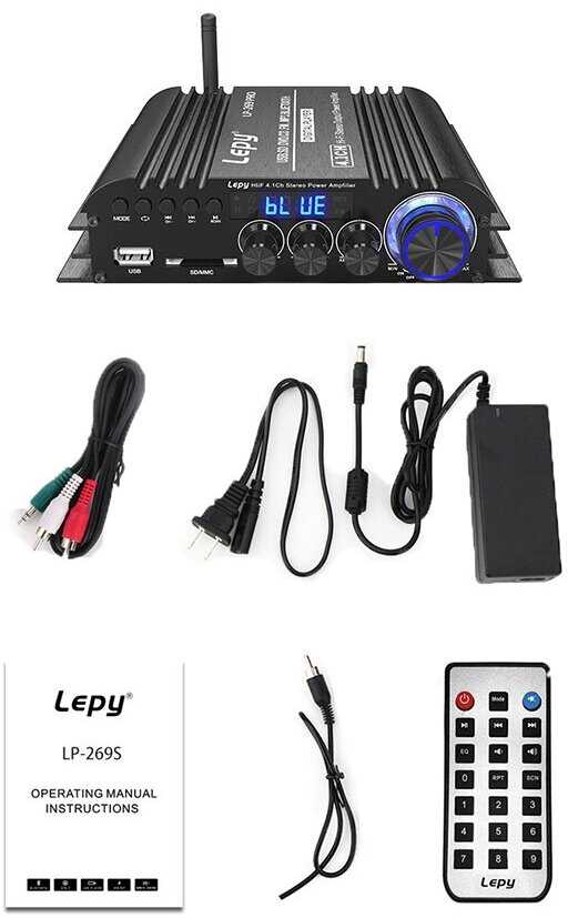 HiFi усилитель мощности LEPY LP-269PRO фотография 17