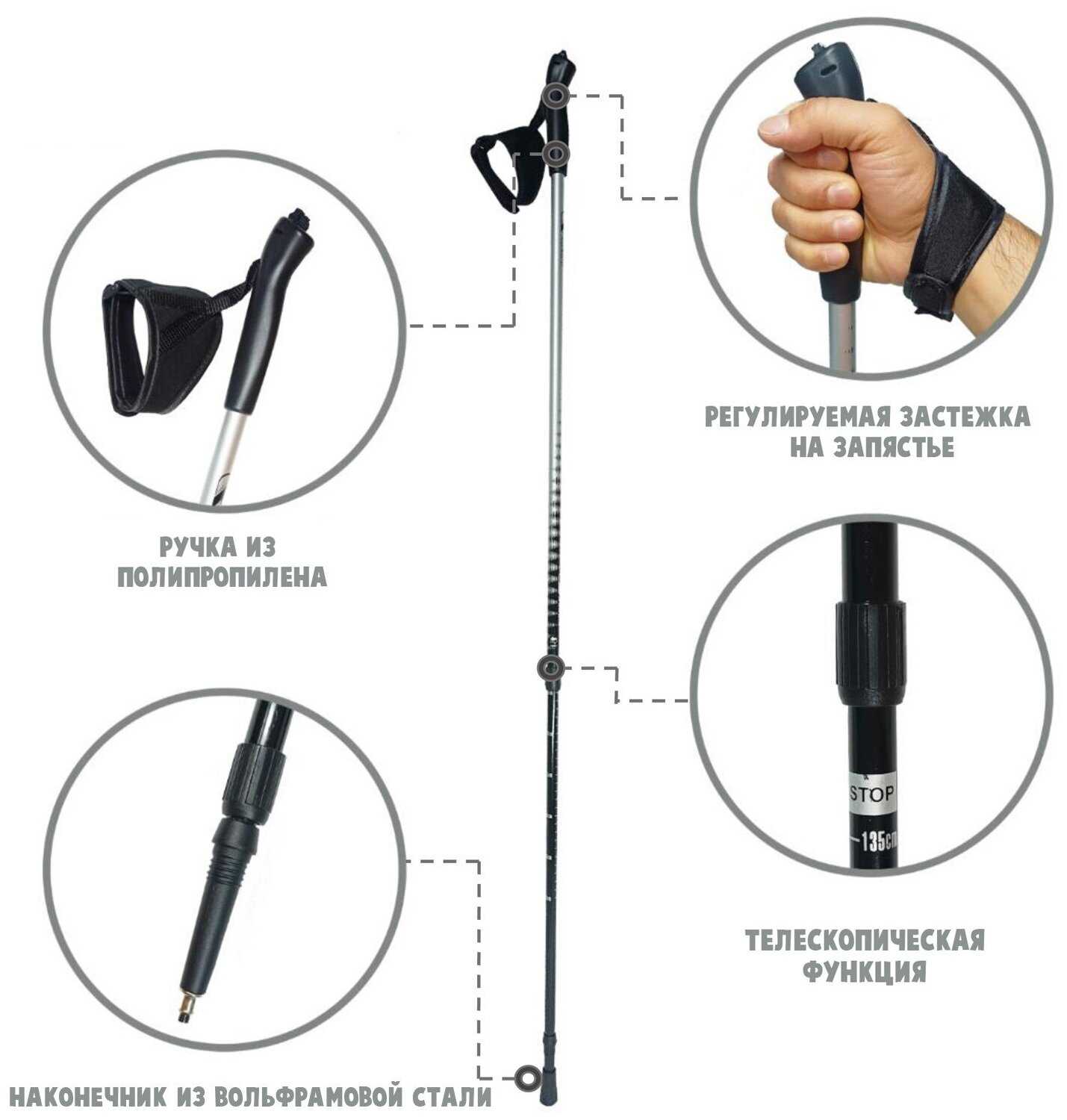 Палки для скандинавской ходьбы RGX NWS фотография 6