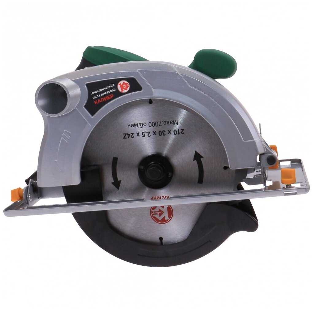 Дисковая пила КАЛИБР ЭПД-1800/210, 1800 Вт фотография 4