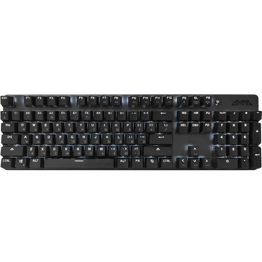 Клавиатура GMNG GG-KB785XW [USB, Bluetooth/Радиоканал, с подставкой для запястий] [1901105]