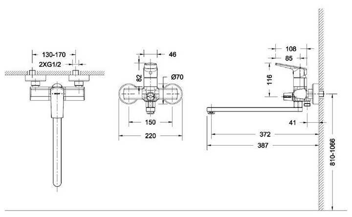 Смеситель Bravat F6121179CP-01L фотография 10
