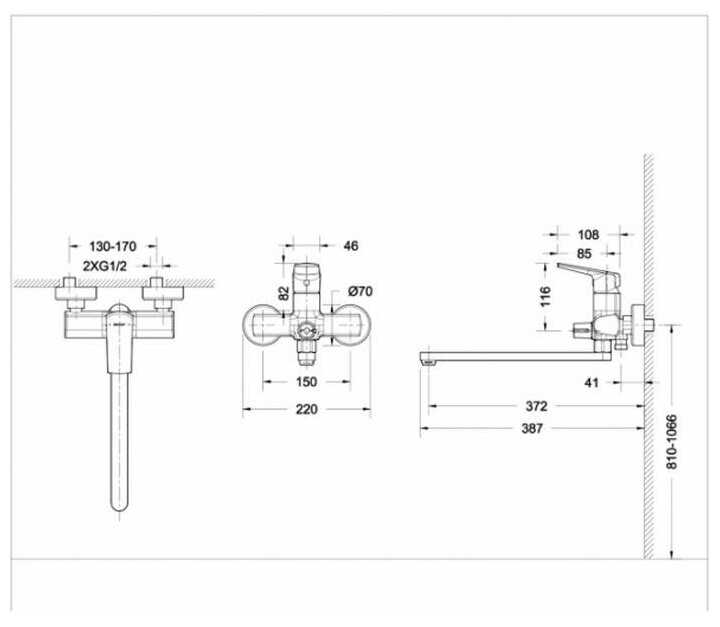 Смеситель Bravat F6121179CP-01L фотография 9