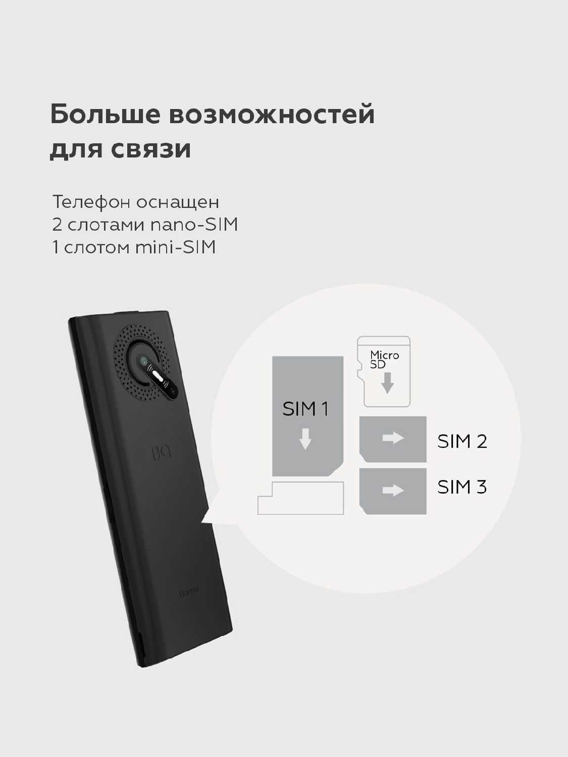Смартфон BQ 1858 Barrel фотография 4
