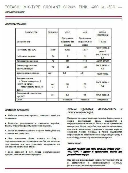Охлаждающая Жидкость Totachi Mix-Type Coolant G12evo (46801) фотография 5