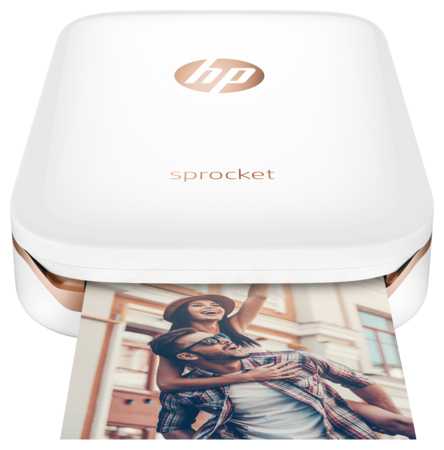 Принтер с термопечатью HP Sprocket Photo Printer, цветн., меньше A6 фотография 8
