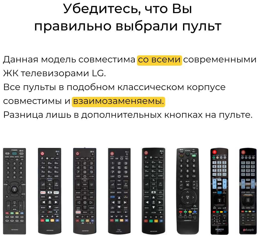 Пульт PDUSPB AKB74915346 для телевизоров LG Smart TV фотография 2