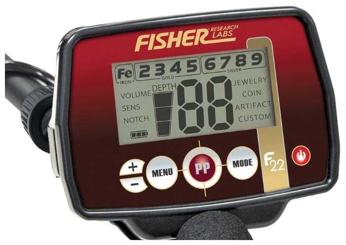 Металлоискатель Fisher F22 фотография 2