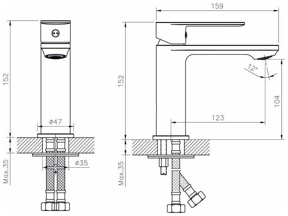 Смеситель Rush LU1630-11 фотография 2