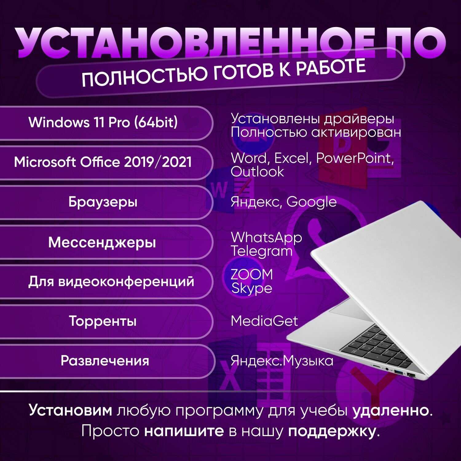 Ноутбук Like Smart Intel N5095, 16GB RAM, 512GB SSD, FullHD IPS 15.6' фотография 1